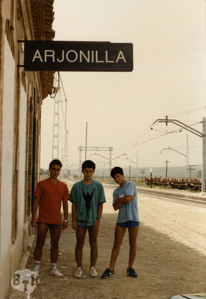 Estación abandonada de Arjonilla. Jaén 1986-1987