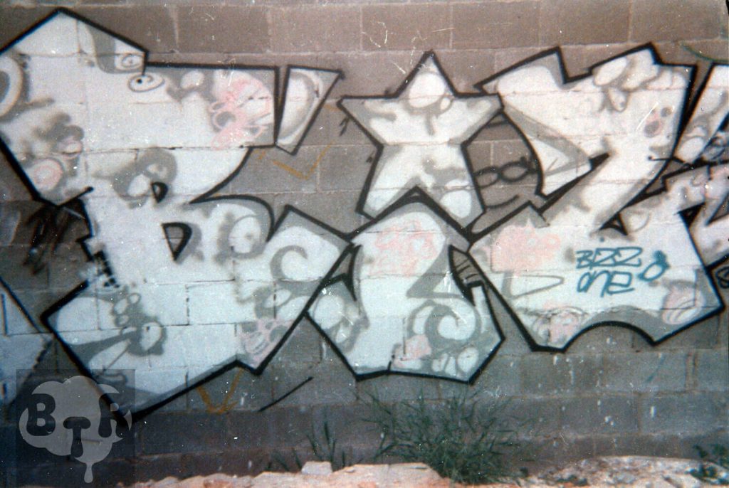 "Biz" por Biz en San Andrés. Barcelona 1989-1990