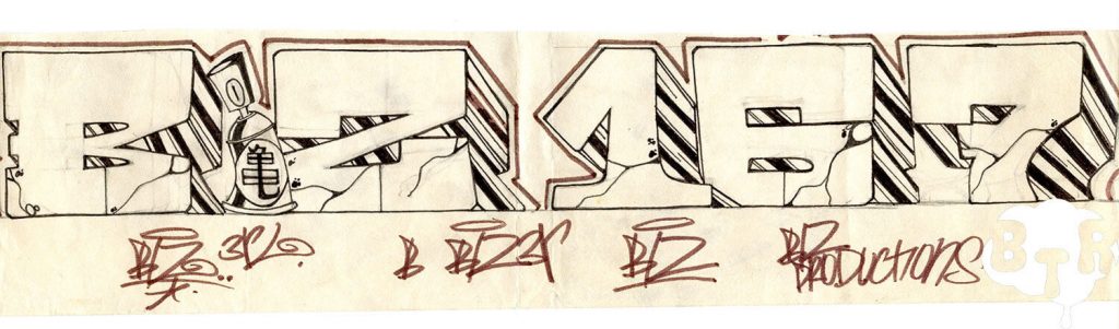 "Biz 167" boceto de Biz. 1991