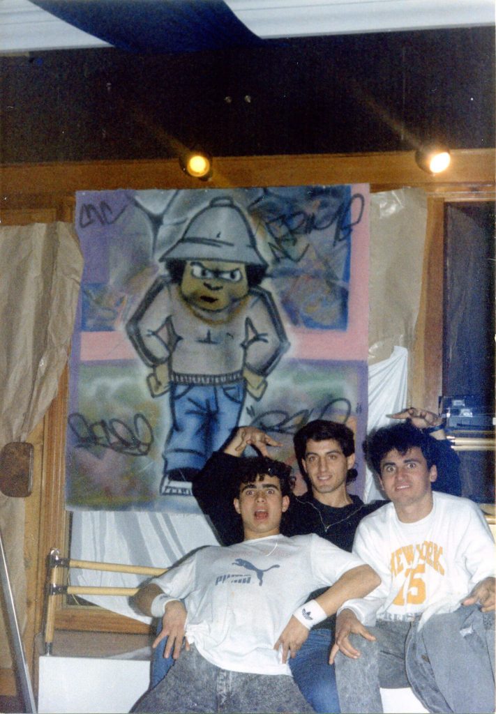 Loco 13, Alex y Tom Rock. Navidad de 1987