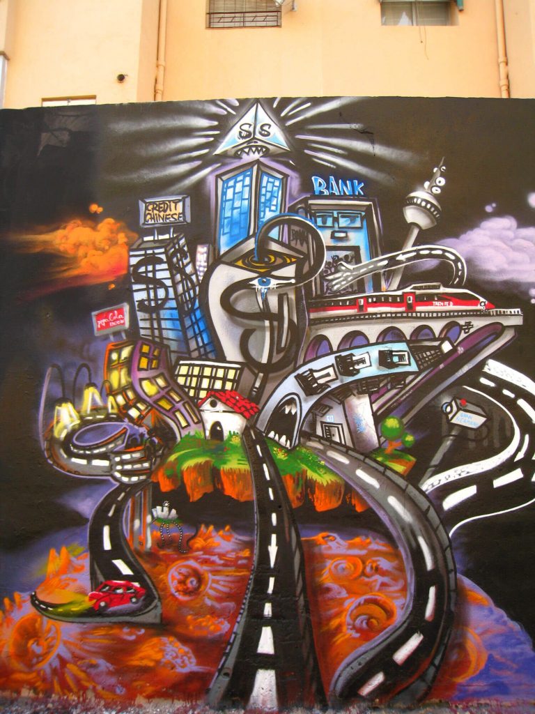 "Ciudad monstruo" por Loco 13. 2012