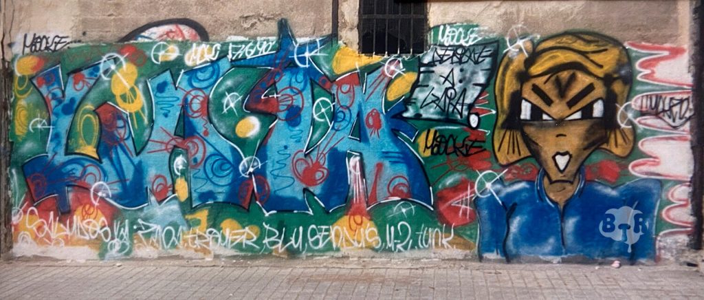 "Laia" por Moockie. Marina, Barcelona 1990