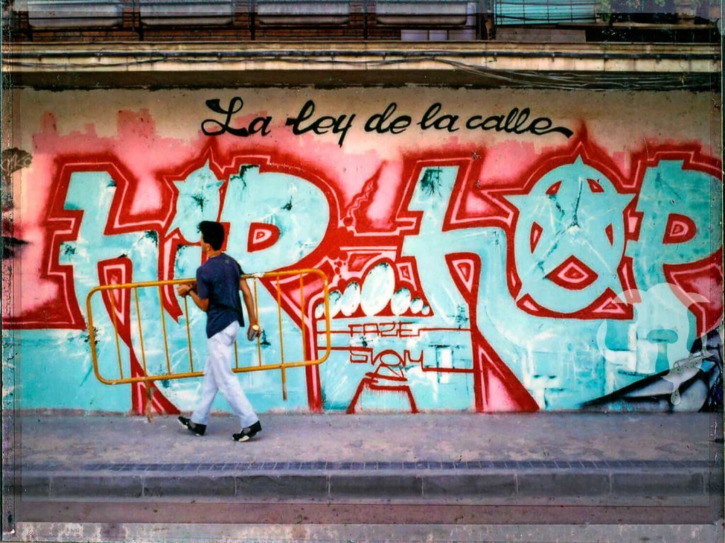 "La ley de la calle. Hip Hop" por Faze 2 y Swy. Alcorcón 1990