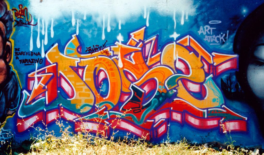 "Dose" por Zeus. Sarajevo 1998